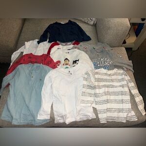 Lot of 10 different long sleeved tshirts for boys size 3t